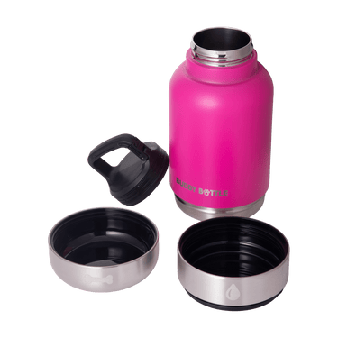 ZOOMIE PINK - 3 in 1 Portable Travel Water Buddy Bottle For Dogs - BUDDYBOTTLE